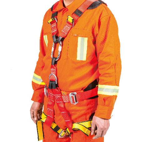 Fire safety harness