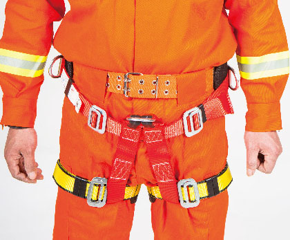 Type I fire safety harness